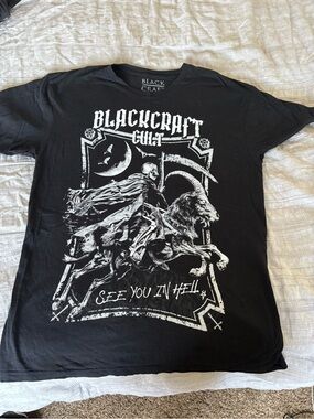 Blackcraft Cult 'See You in Hell' Black Graphic Short-Sleeve Tee